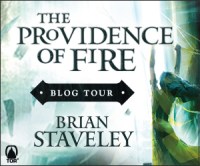 The Providence of Fire blog tour button