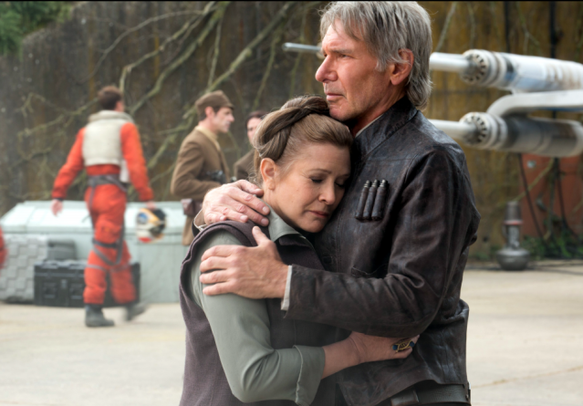 The Force Awakens, Han and Leia